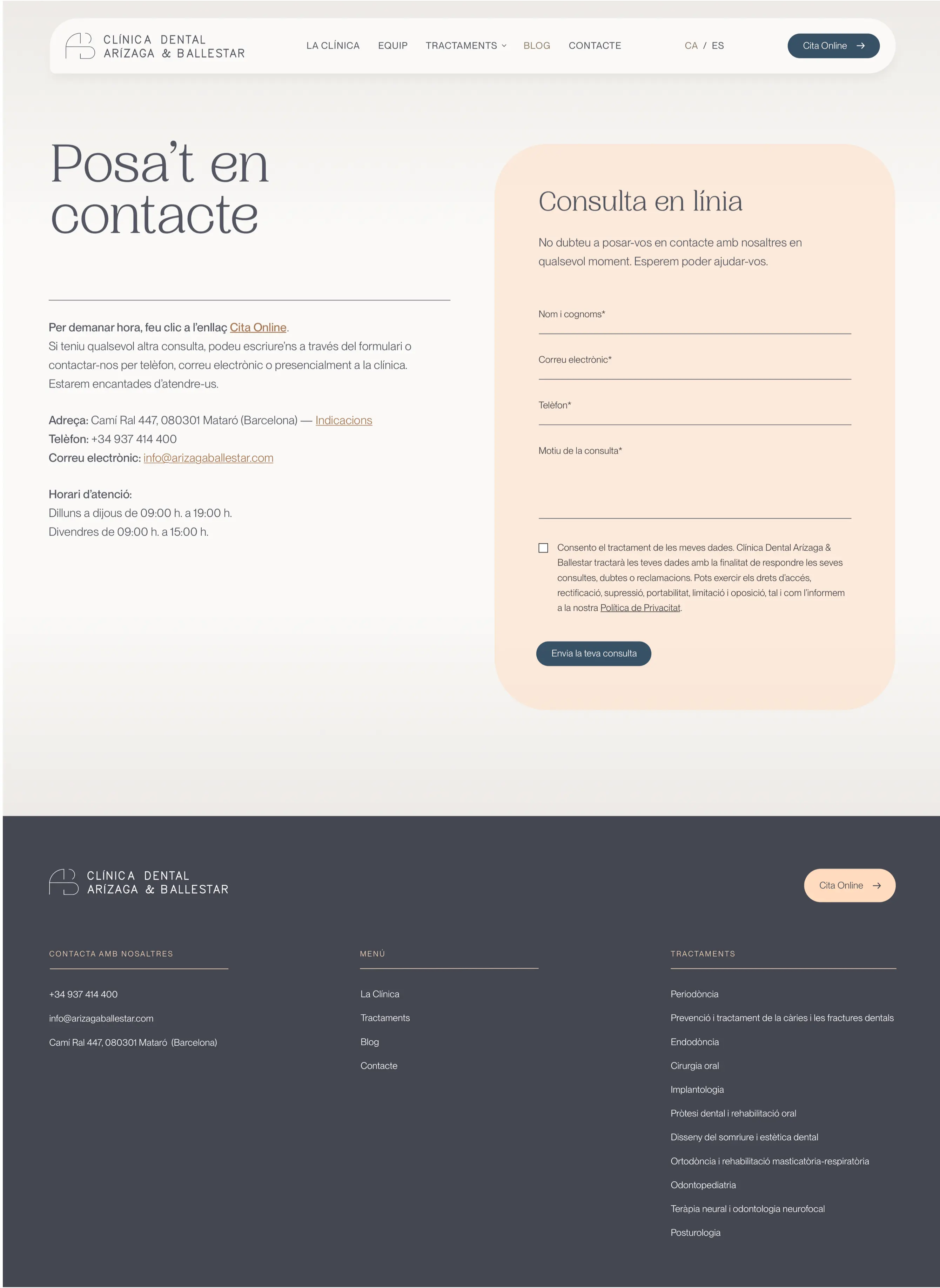 Clínica Dental Arízaga & Ballestar